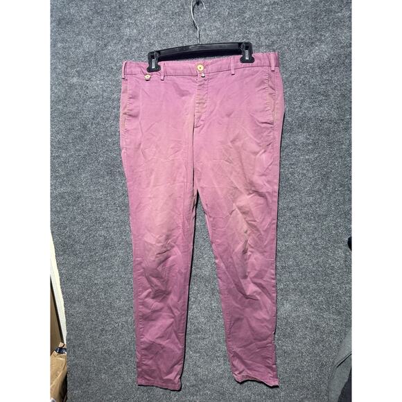 Mossimo Dutti Chino Pants Men's Size 32 Purple Adults Cotton Blend - Picture 1 of 7